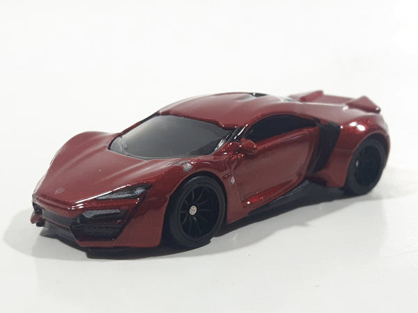 2021 Hot Wheels  Fast & Furious: Fast Stars W Motors Lykan Hypersport Metalflake Red Die Cast Toy Car Vehicle
