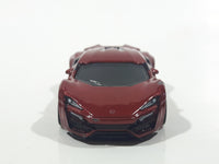 2021 Hot Wheels  Fast & Furious: Fast Stars W Motors Lykan Hypersport Metalflake Red Die Cast Toy Car Vehicle