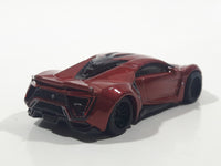 2021 Hot Wheels  Fast & Furious: Fast Stars W Motors Lykan Hypersport Metalflake Red Die Cast Toy Car Vehicle