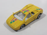 Rare Road Champs Speedsters Lamborghini Diablo Yellow Die Cast Toy Car Vehicle