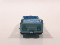 1990 Hot Wheels New Castings Mini Truck Turquoise Light Blue Die Cast Toy Car Vehicle