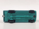 1990 Hot Wheels New Castings Mini Truck Turquoise Light Blue Die Cast Toy Car Vehicle