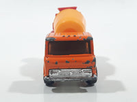 Vintage Universal Products No. M1006 Cabover Semi Truck Cement Mixer Orange Red YellowDie Cast Toy Car Vehicle Made in Hong Kong