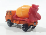 Vintage Universal Products No. M1006 Cabover Semi Truck Cement Mixer Orange Red YellowDie Cast Toy Car Vehicle Made in Hong Kong