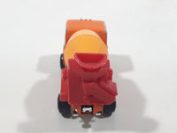 Vintage Universal Products No. M1006 Cabover Semi Truck Cement Mixer Orange Red YellowDie Cast Toy Car Vehicle Made in Hong Kong