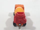 Vintage Universal Products No. M1006 Cabover Semi Truck Cement Mixer Orange Red YellowDie Cast Toy Car Vehicle Made in Hong Kong