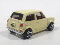 2021 Hot Wheels HW J‑Imports Custom '70 Honda N600 Cream Yellow White Die Cast Toy Car Vehicle