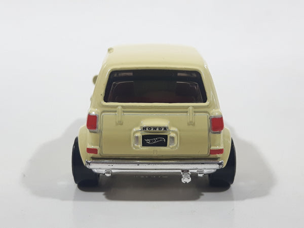 Hot Wheels Custom '70 Honda N600 Diecast Car - Yellow 1:64 Scale J-Imports Series