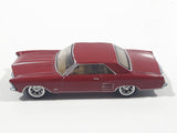 2021 Hot Wheels Boulevard '64 Buick Riviera Metalflake Red Die Cast Toy Muscle Car Vehicle