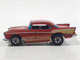 Vintage 1977 Hot Wheels Flying Colors '57 Chevy Red Die Cast Toy Classic Car Vehicle