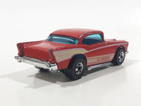 Vintage 1977 Hot Wheels Flying Colors '57 Chevy Red Die Cast Toy Classic Car Vehicle