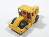 Vintage 1979 Lesney Matchbox No. 72 Bomag Road Roller Yellow Die Cast Toy Car Construction Vehicle