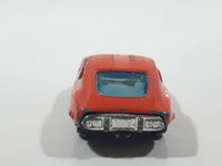 Vintage Yatming No. 1006 Toyota 2000 GT Orange Die Cast Toy Car Vehicle