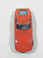 Vintage Yatming No. 1006 Toyota 2000 GT Orange Die Cast Toy Car Vehicle