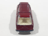 Vintage 1970 Lesney Matchbox Series No. 22 Freeman Inter-City Communter Metallic Red Die Cast Toy Car Vehicle