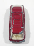 Vintage 1970 Lesney Matchbox Series No. 22 Freeman Inter-City Communter Metallic Red Die Cast Toy Car Vehicle