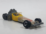 Vintage 1977 Hot Wheels Odd Rod Yellow and Clear Die Cast Toy Dragster Race Car Vehicle