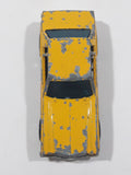 Vintage 1975 Hot Wheels Flying Colors Monte Carlo Stocker Enamel Yellow Die Cast Toy Car Vehicle