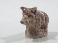 1970s Red Rose Tea Wild Boar Wade Figurine Tiny Chip on Tusk