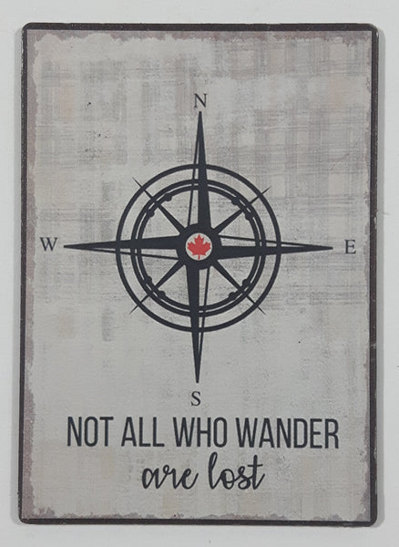 Not All Who Wander Are Lost 2" x 2 3/4" Fridge Magnet
