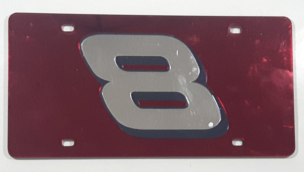 Rico Industries NASCAR Dale Earnhardt #8 Hard Plastic Vehicle License Plate Tag