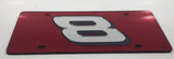 Rico Industries NASCAR Dale Earnhardt #8 Hard Plastic Vehicle License Plate Tag