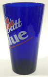 Labatt's Blue Beer 5 3/4" Tall Cobalt Blue Glass Cup