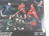 NHL NHLPA Ice Hockey Players 4" Tall Toy Figures 8 Piece Collector's Case Series 2