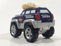 2000 Maisto Hasbro Tonka Lil Chuck & Friends Sheriff Police Cop Car Dark Blue Die Cast Toy Car Vehicle