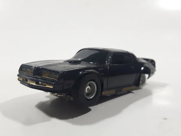 Vintage Tyco Smokey & The Bandit Firebird Trans Am Black Slot Car Die Cast Toy Car Vehicle Made in Hong Kong