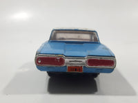 Very Rare Vintage Meccano Dink Toys Ford Thunderbird Coupe Blue with White Roof 1/42 Scale Die Cast Toy Car Vehicle