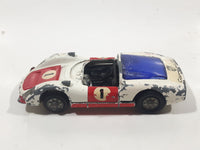 Vintage Corgi Toys Porsche Carrera 6 #1 White Die Cast Toy Car Vehicle