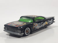 2001 Hot Wheels 1959 Chevrolet Impala Monster #1 Black Die Cast Toy Low Rider Car Vehicle