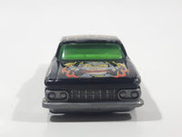2001 Hot Wheels 1959 Chevrolet Impala Monster #1 Black Die Cast Toy Low Rider Car Vehicle