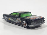 2001 Hot Wheels 1959 Chevrolet Impala Monster #1 Black Die Cast Toy Low Rider Car Vehicle