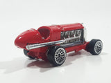 2002 Hot Wheels First Editions Torpedo Jones Red Die Cast Toy Car Vehicle No Driver