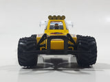 Kinsfun KS 5106 Turbo Buggy Hotrail Super Sand Rail #22 Yellow Pull Back Die Cast Toy Car Vehicle