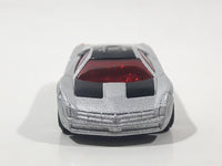 2003 Hot Wheels First Editions Cadillac Cien Silver Die Cast Toy Car Vehicle