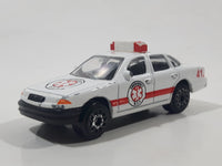 Rare Golden Wheels 1998 Crown Victoria Emergency 9-1-1 #41 White Die Cast Toy Car Vehicle