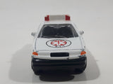 Rare Golden Wheels 1998 Crown Victoria Emergency 9-1-1 #41 White Die Cast Toy Car Vehicle