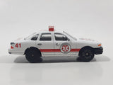 Rare Golden Wheels 1998 Crown Victoria Emergency 9-1-1 #41 White Die Cast Toy Car Vehicle