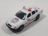 Rare Golden Wheels 1998 Crown Victoria Emergency 9-1-1 #41 White Die Cast Toy Car Vehicle