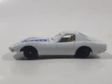 Yatming No. 1002 Chevrolet Corvette Racer White Die Cast Toy Car Vehicle