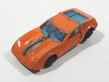Vintage 1973 Lesney Matchbox Superfast No. 3 Monteverdi Hai Orange Die Cast Toy Car Vehicle with Opening Doors
