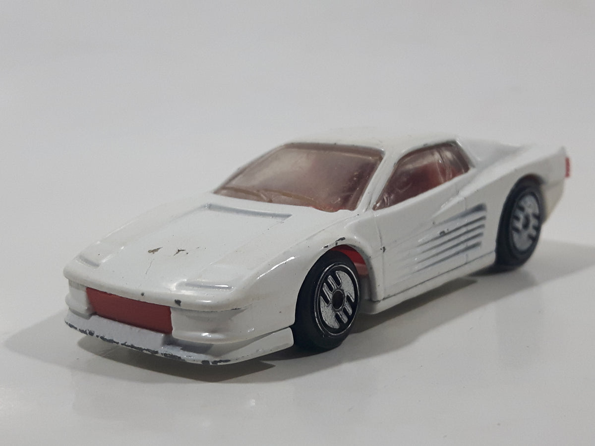 1987 Hot Wheels Ferrari Testarossa White Die Cast Toy Car Vehicle - Ul ...