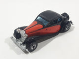 1981 Hot Wheels '37 Bugatti Black Red Die Cast Toy Classic Luxury Car Vehicle