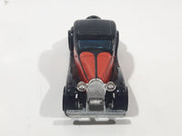 1981 Hot Wheels '37 Bugatti Black Red Die Cast Toy Classic Luxury Car Vehicle