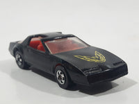 1988 Hot Wheels '80s Firebird Black Die Cast Toy Car Vehicle