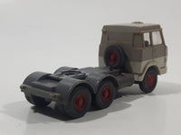 Wiking Hanomag Henschel Semi Tractor Truck Grey Plastic Die Cast Toy Car Vehicle