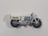 Vintage Matchbox Lesney No. 33 Honda 750 Motor Cycle Police White Die Cast Toy Vehicle